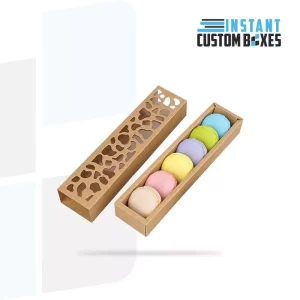 Custom Kraft Macaron Boxes