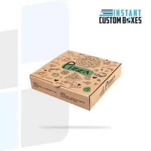 Custom Corrugated Cardboard Pizza Boxes