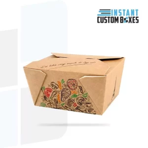 Custom Design Printed Food Boxes