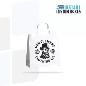 Custom White Kraft Bags