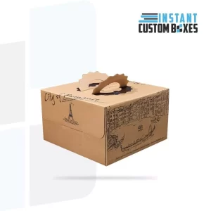 Custom Kraft Cake Boxes