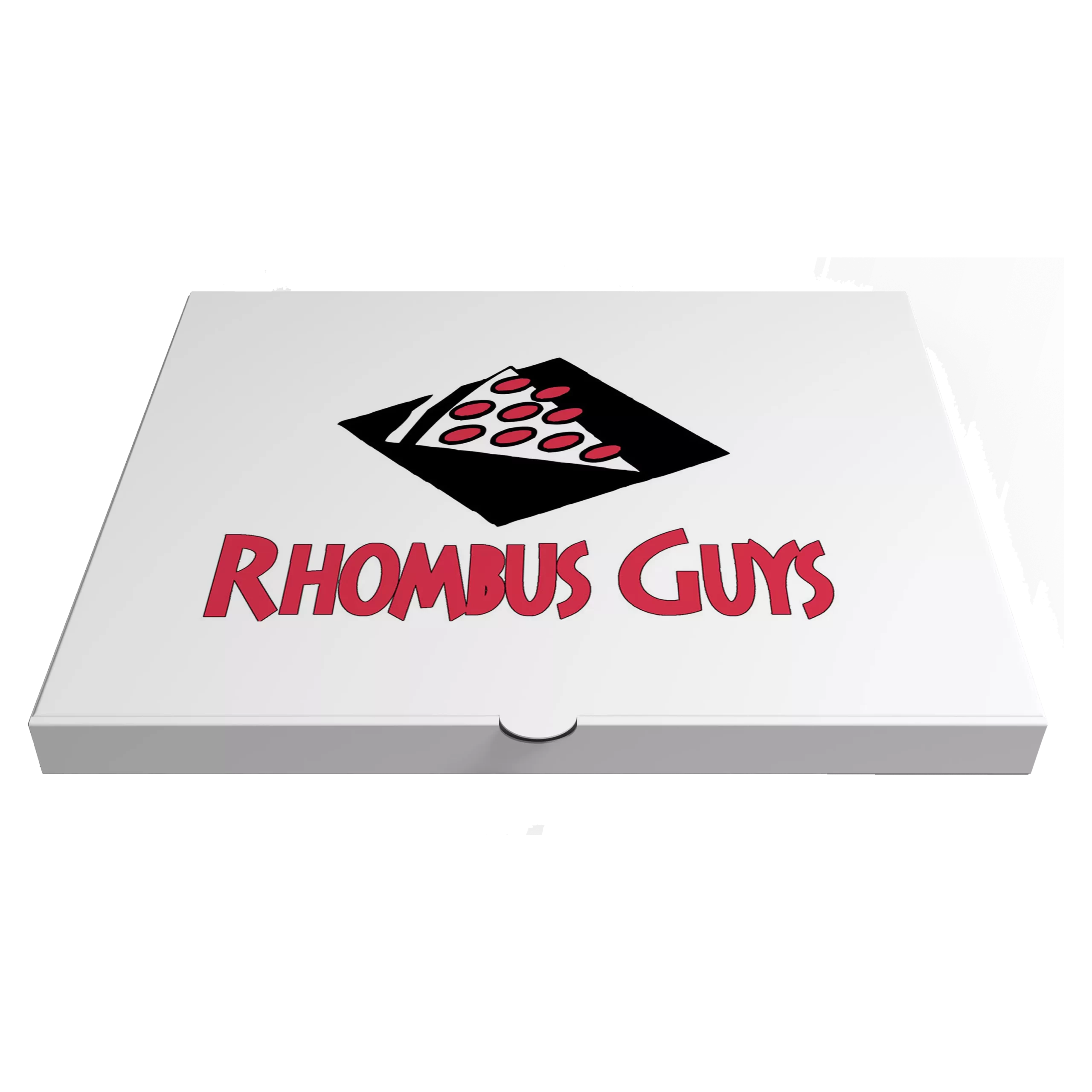 showcasing the unique deep dish style of Michigan pizza of our client Rhombus guys