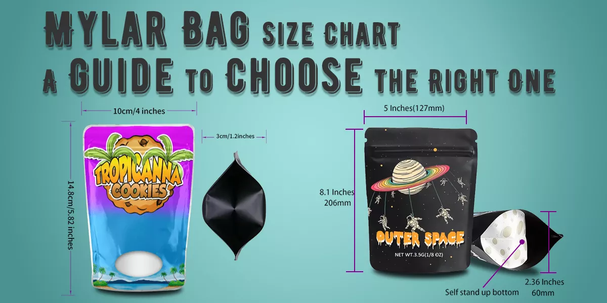 Mylar Bag Size Chart A Guide to Choose the Right One